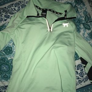 PINK VS workout zip up